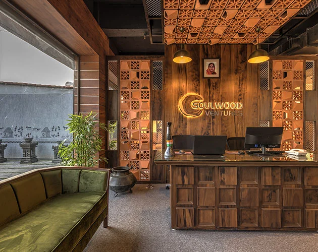 Soulwood Ventures furniture store interior Pune