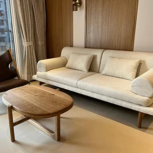 Wooden frame sofa Pune