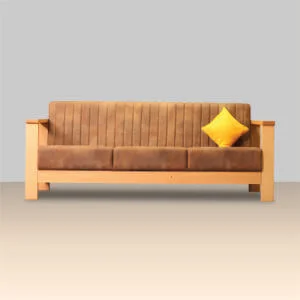 Wooden slat back sofa Pune