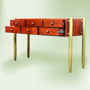 Outer Legs with Drawers Console